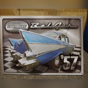 Chevrolet Bel Air '57 Metal Sign